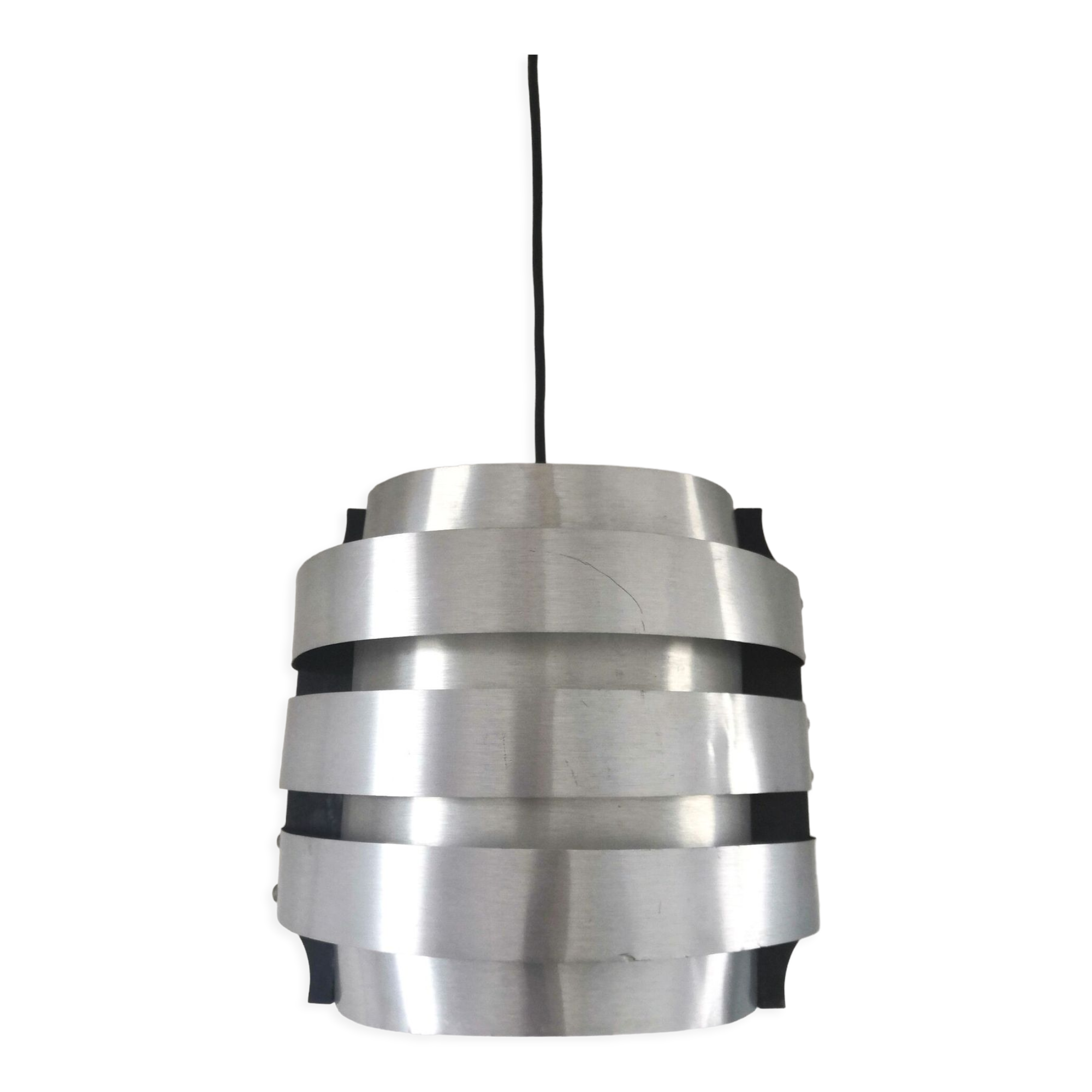 Suspension aluminum and wood design 70s