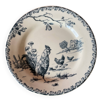 Assiette porcelaine de Gien