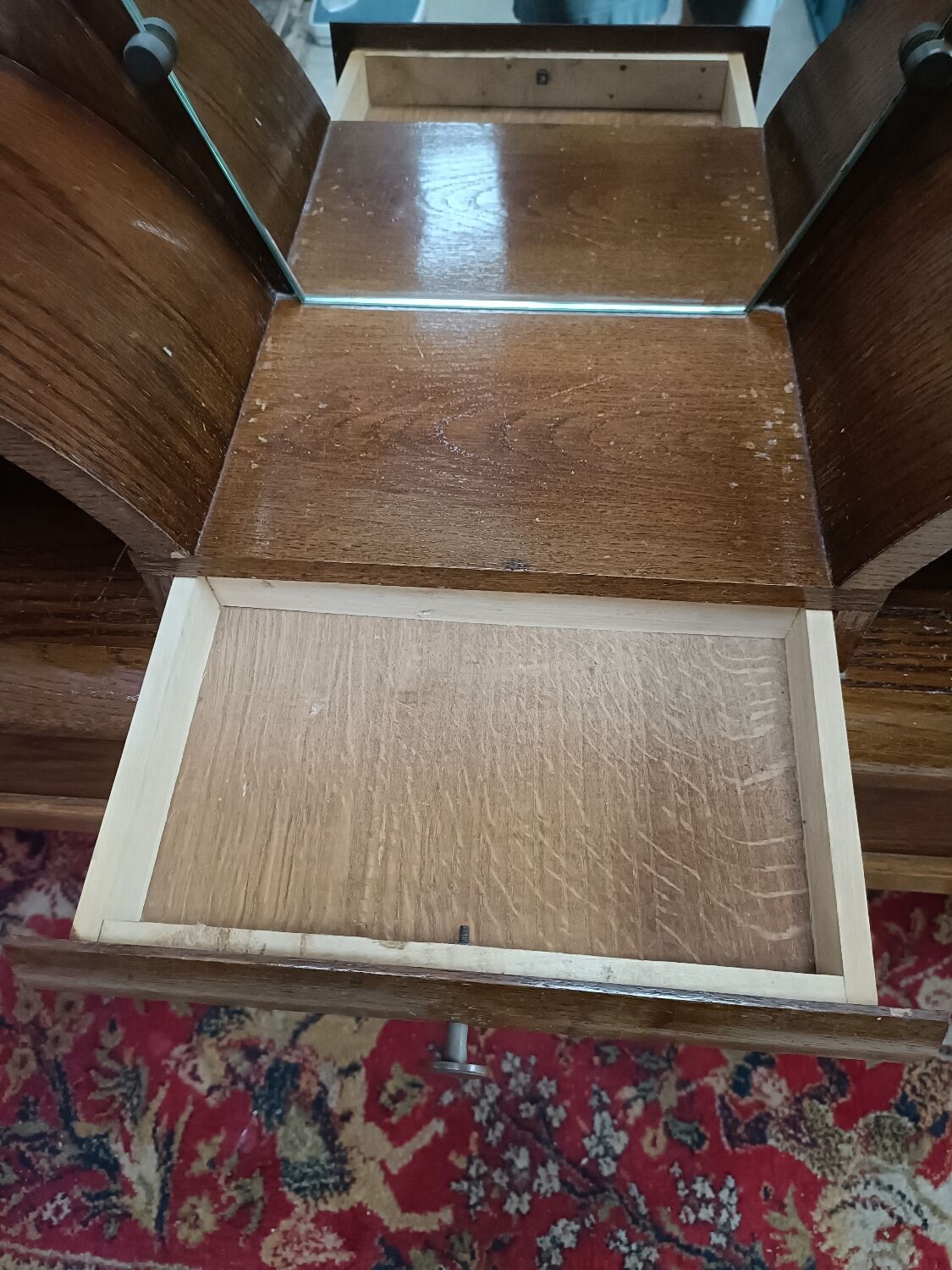 Cosy ou tête de lit Art-déco, années 50, vintage