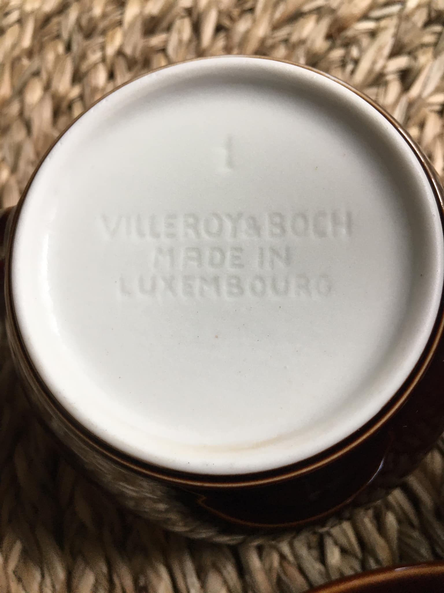 Villeroy & Boch porcelain coffee service