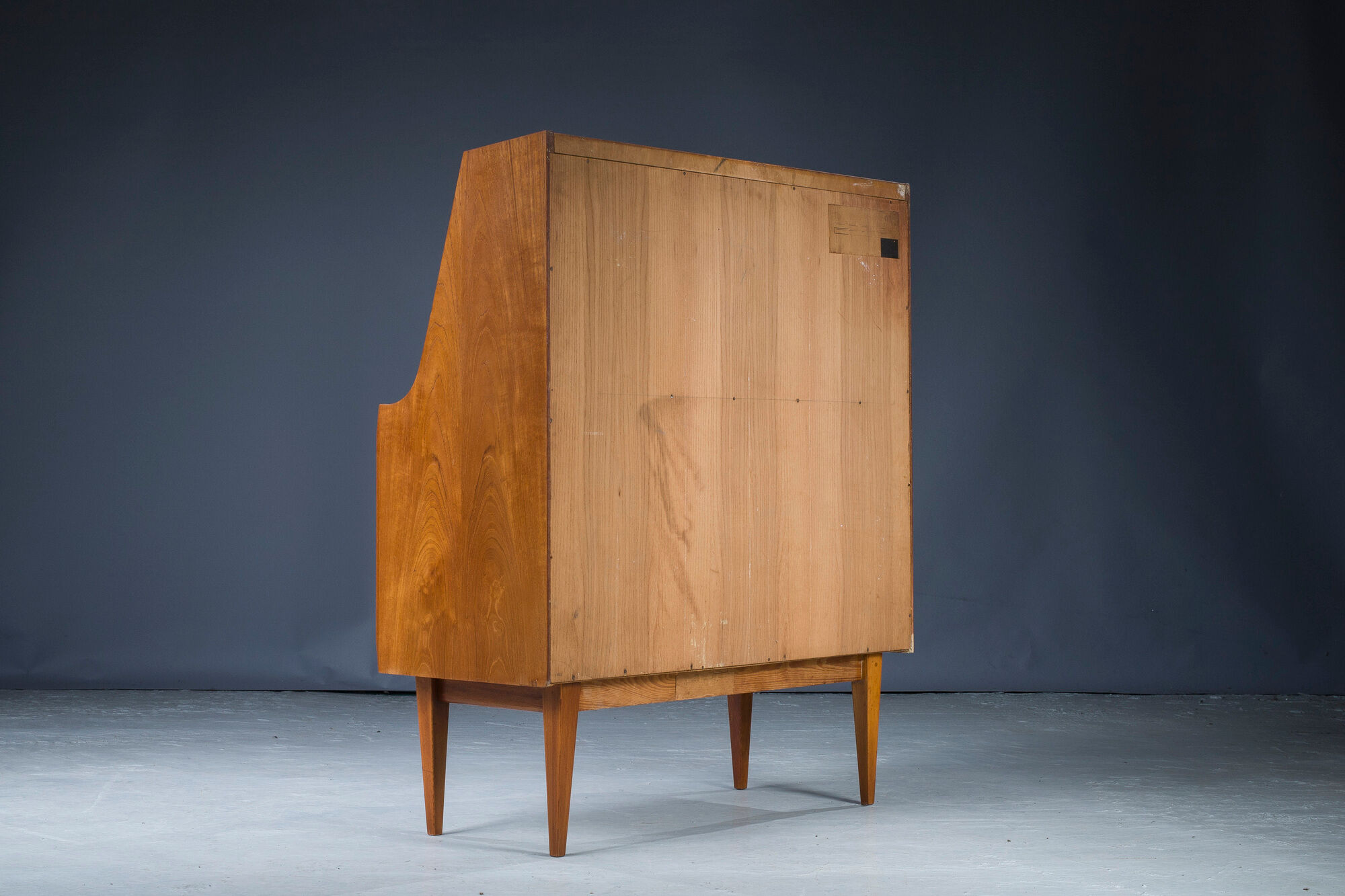 Mid-Century Danish Bureau Teak Secretary, 1960s