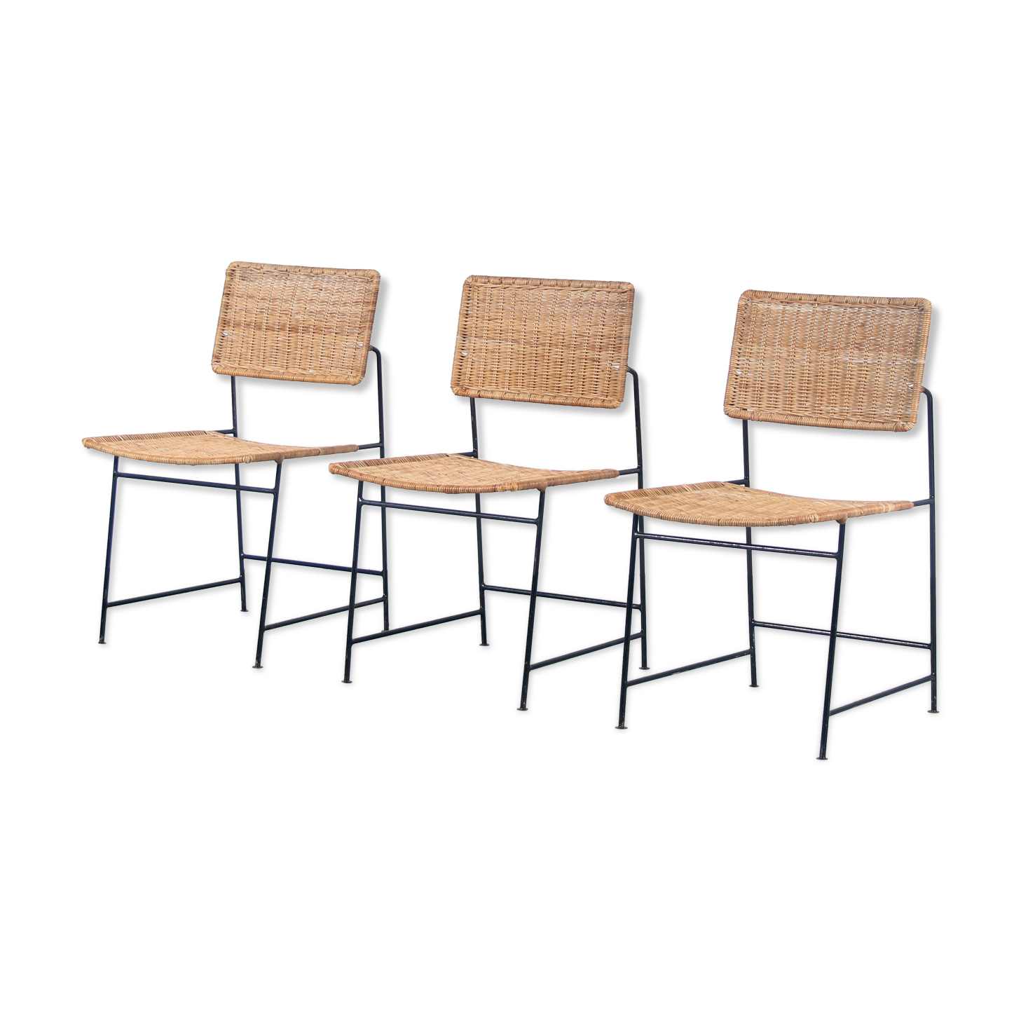 1950s Dining chairs by Herta Maria Witzemann for Wide + Spieth, Germany