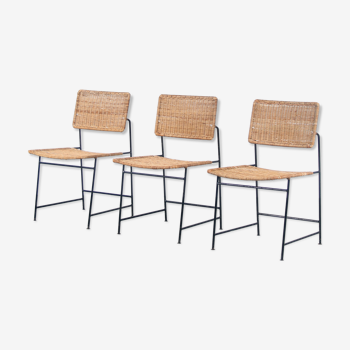 1950s Dining chairs by Herta Maria Witzemann for Wide + Spieth, Germany