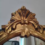 Louis XVI style gilded mirror
