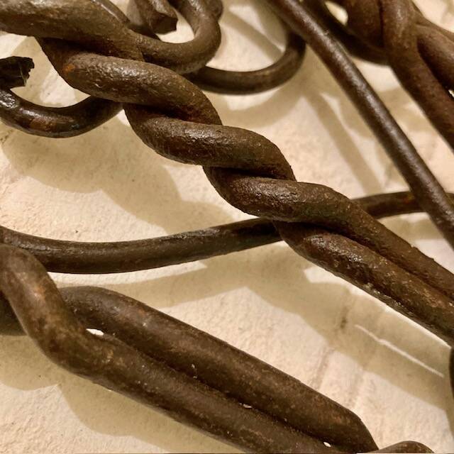 Patères Fer Forgé Torsadé