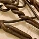 Twisted Wrought Iron Coat Hooks