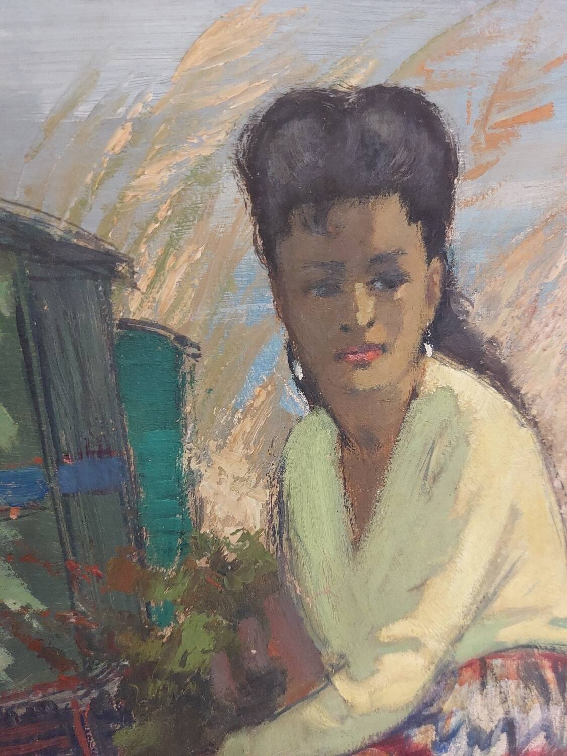 Portrait of a Gypsy Woman