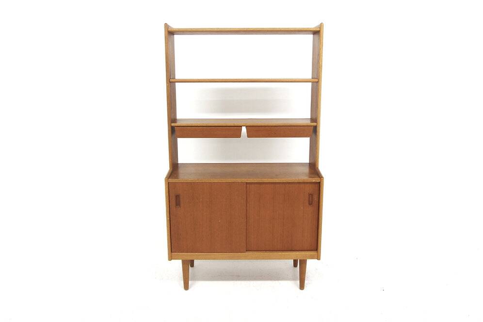 Scandinavian teak bookcase, Sweden, 1960