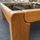 Vintage elm coffee table 1970