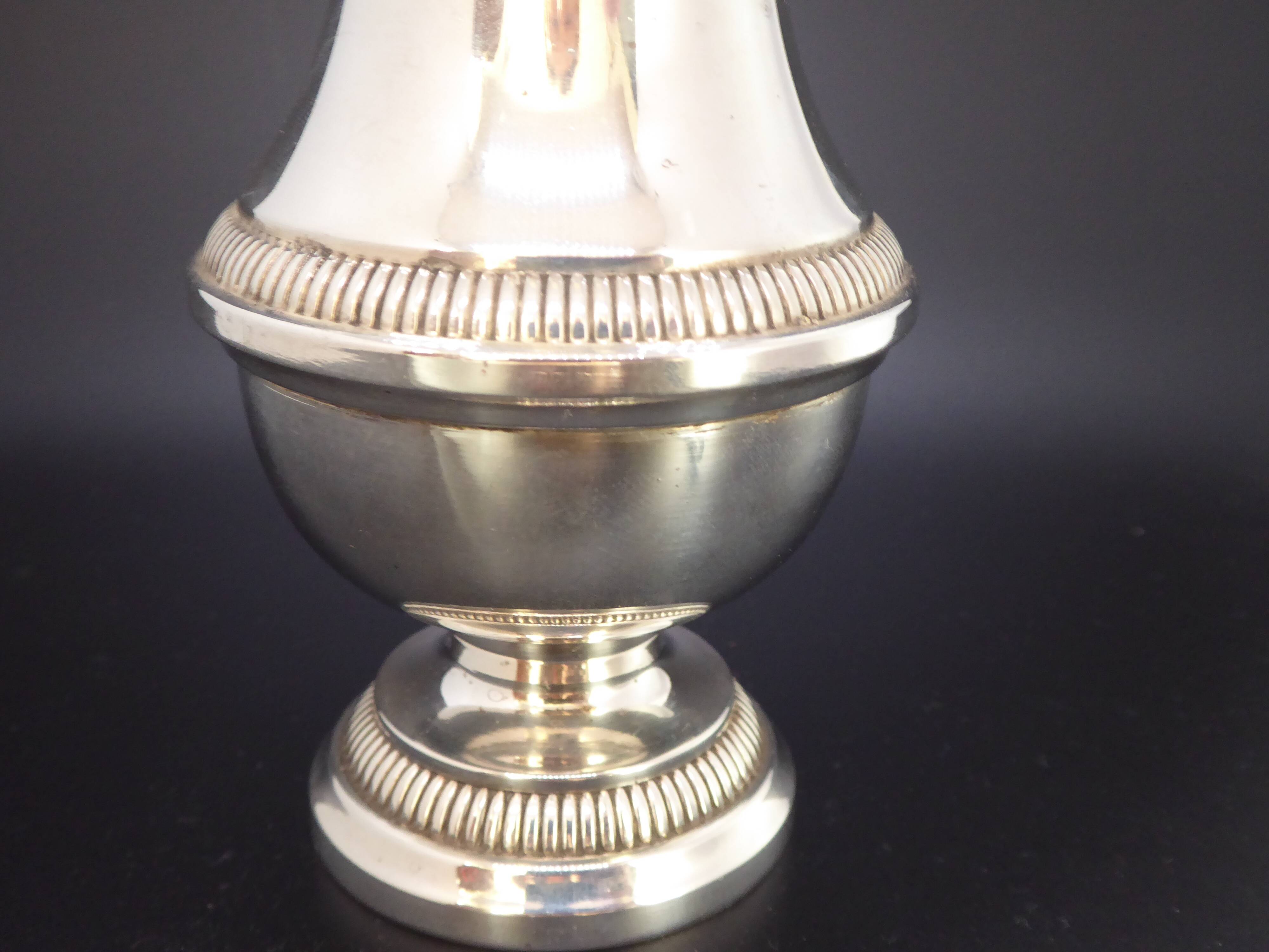 Silver metal sprinkler
