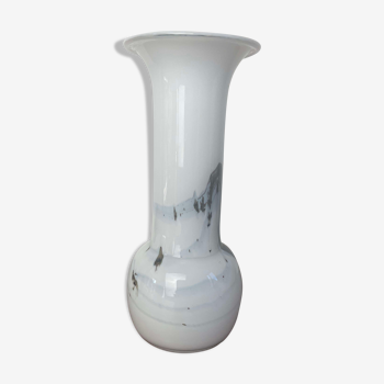 Vase en verre design Michael Bang pour Holmegaard Atlantis