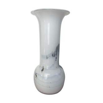 Vase en verre design Michael Bang pour Holmegaard Atlantis