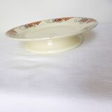 Flat serving dish on pedestal compote from St Amand, Roubaix model 210781