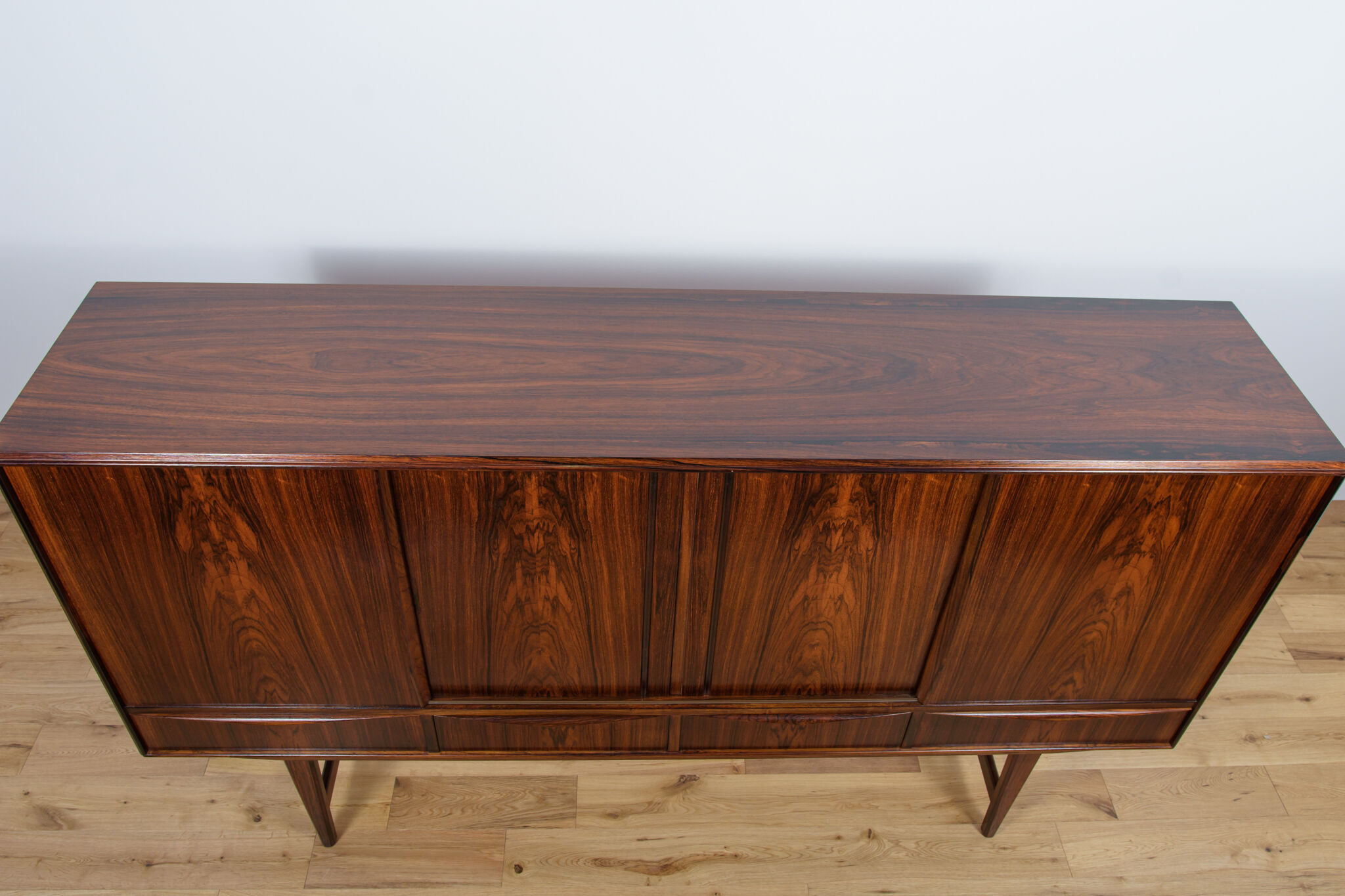 Mid century rosewood Danish sideboard by E. W. Bach for Sejling Skabe, 1960s