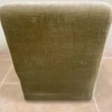 Vintage velvet children's armchair