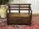 Chestnut bank chest from the 19th century.
