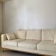 Scandinavian corduroy sofa