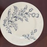 Longchamp ironstone plate, Chardon model