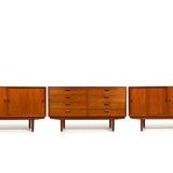 Rare Børge Mogensen Sideboard / Double Dresser Set 1950s.