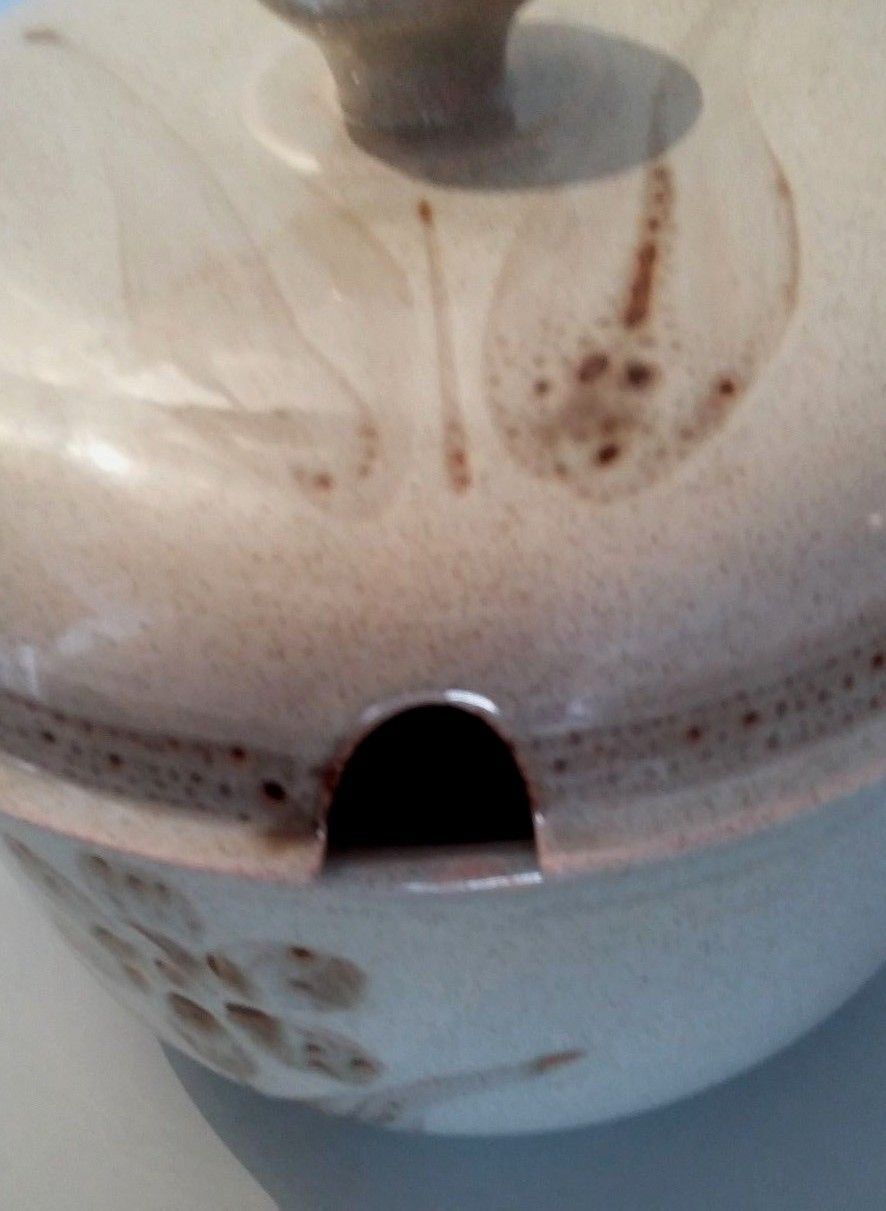 Soupière décor Morzine Art workshop of Lorraine Sarreguemines France