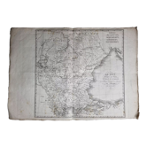Carte de La Dace extraite de l'Atlas des l'histoire des empereurs de 1819, 48 x 34 cm