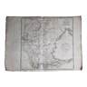 Carte de La Dace extraite de l'Atlas des l'histoire des empereurs de 1819, 48 x 34 cm