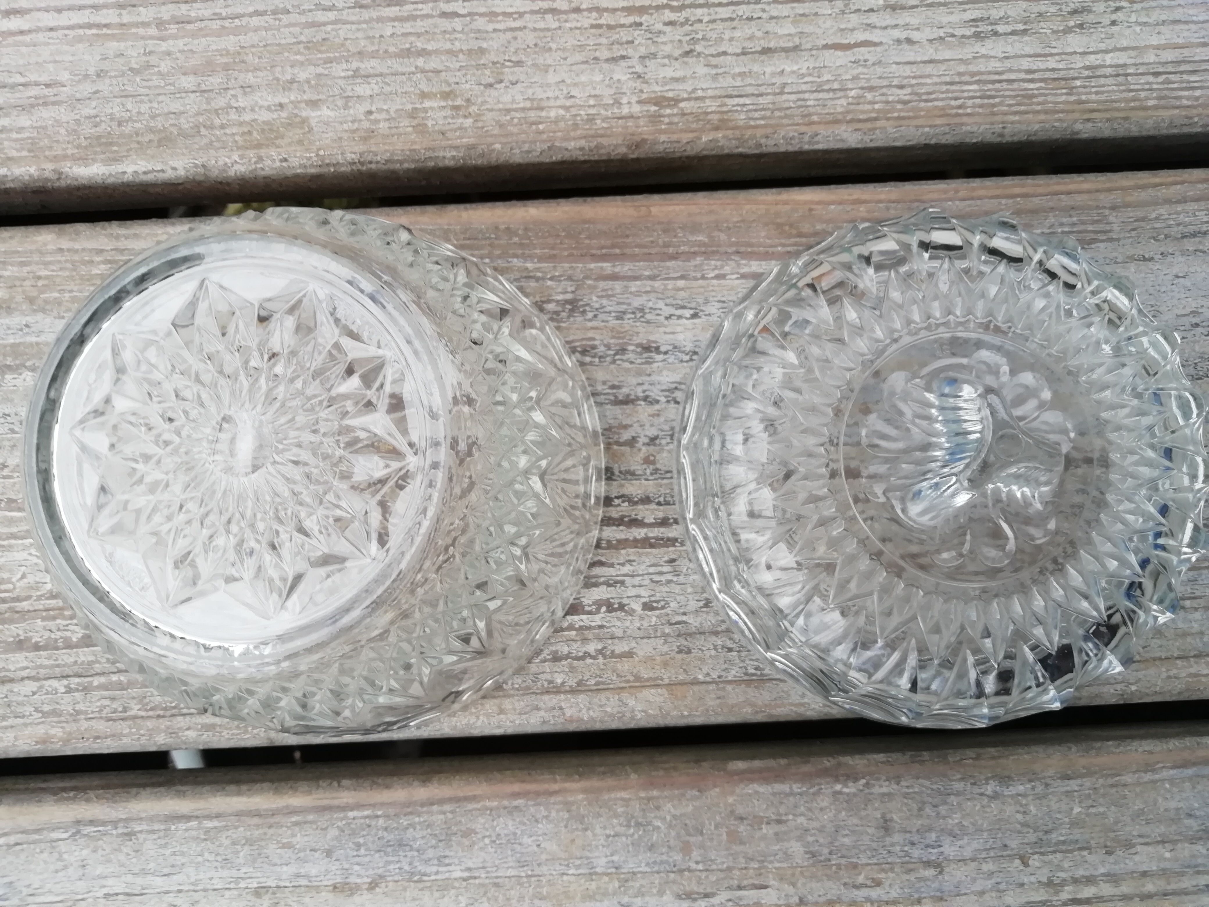 Reims glass chiseled candy