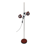Vintage red eye ball floor lamp