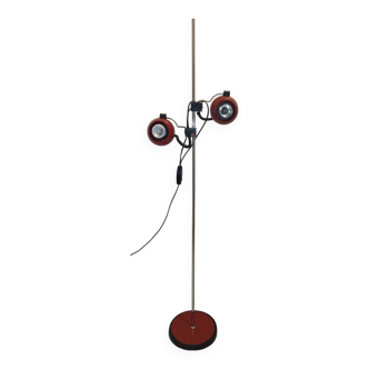 Vintage red eye ball floor lamp
