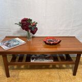 Mid-Century Retro Vintage Teak Coffee Table by Myer (1960s) – Stylish & Fun