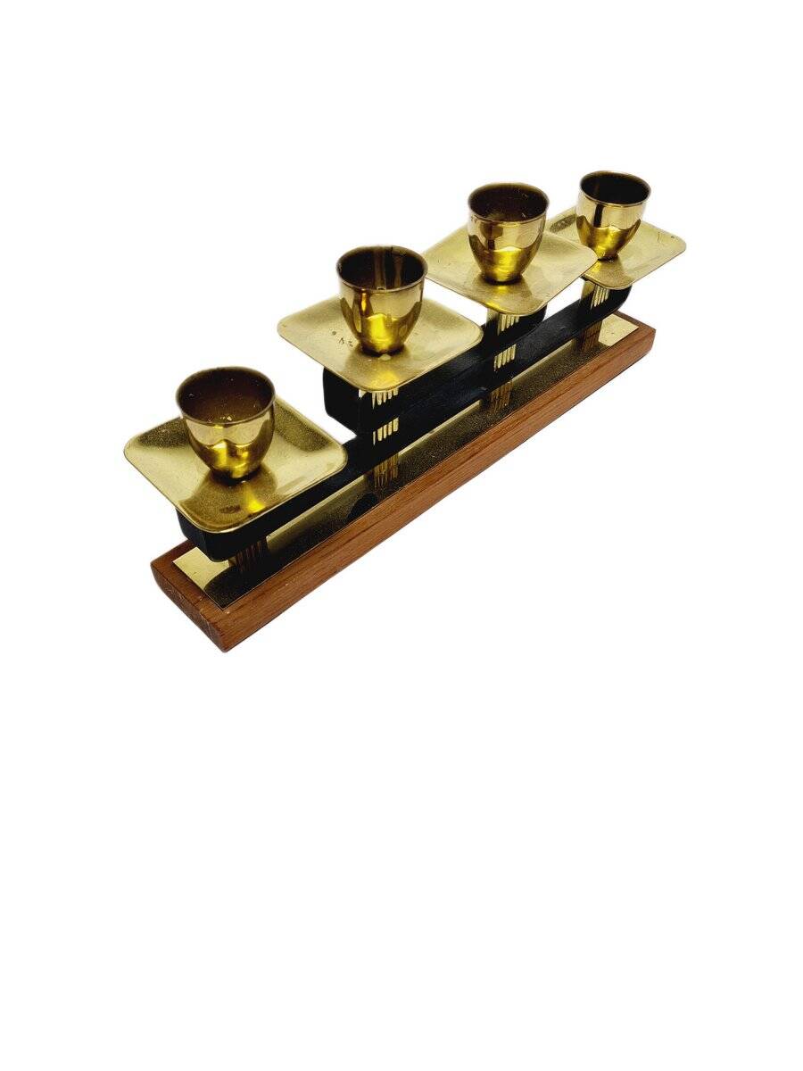 Art Deco 4-armed candleholder, Germany, 1950s