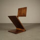 Ensemble de quatre chaises Zig-Zag après Gerrit Rietveld