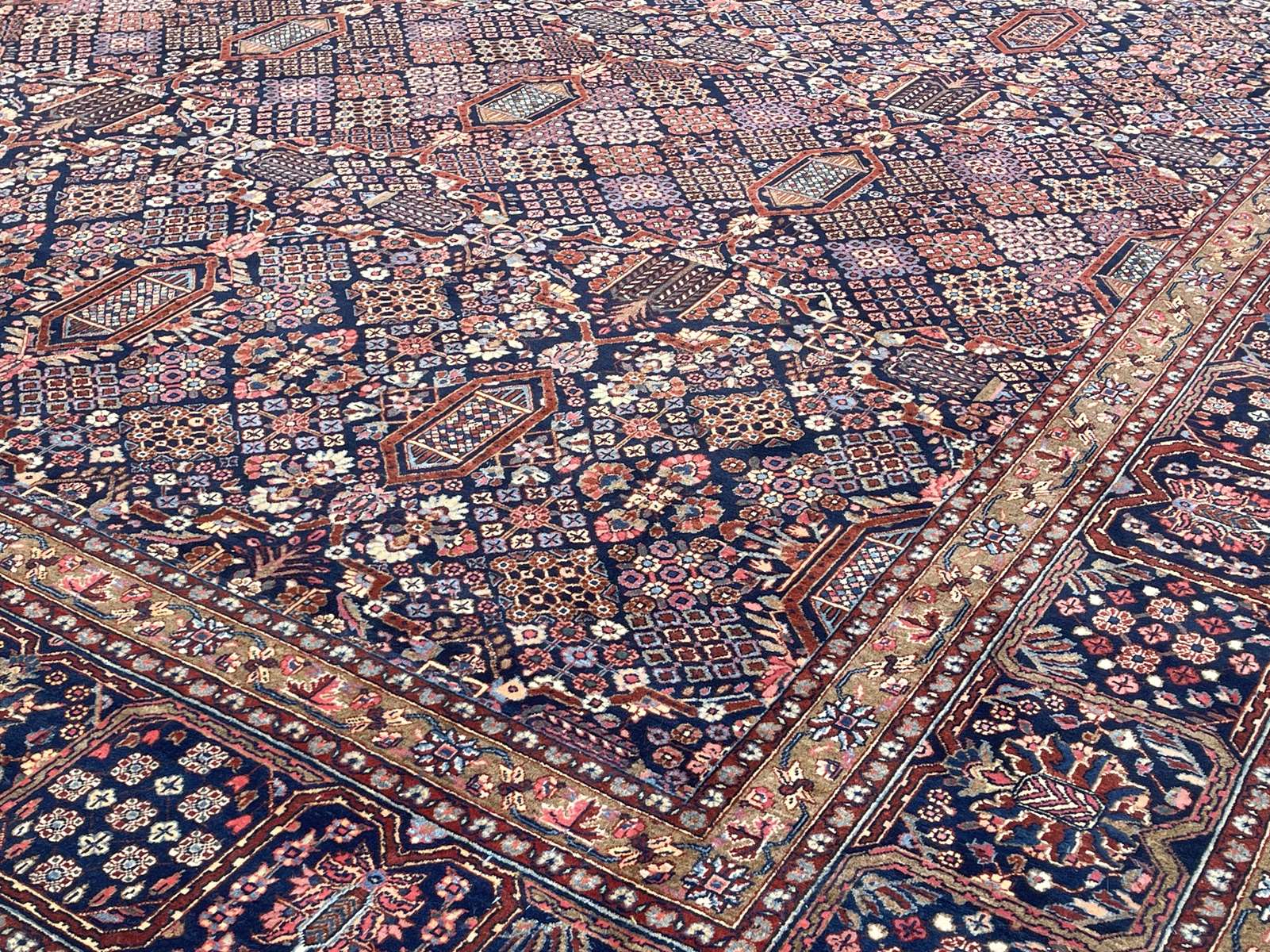 handmade wool Iranian rug