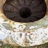 Médicis planters in cast iron old villa