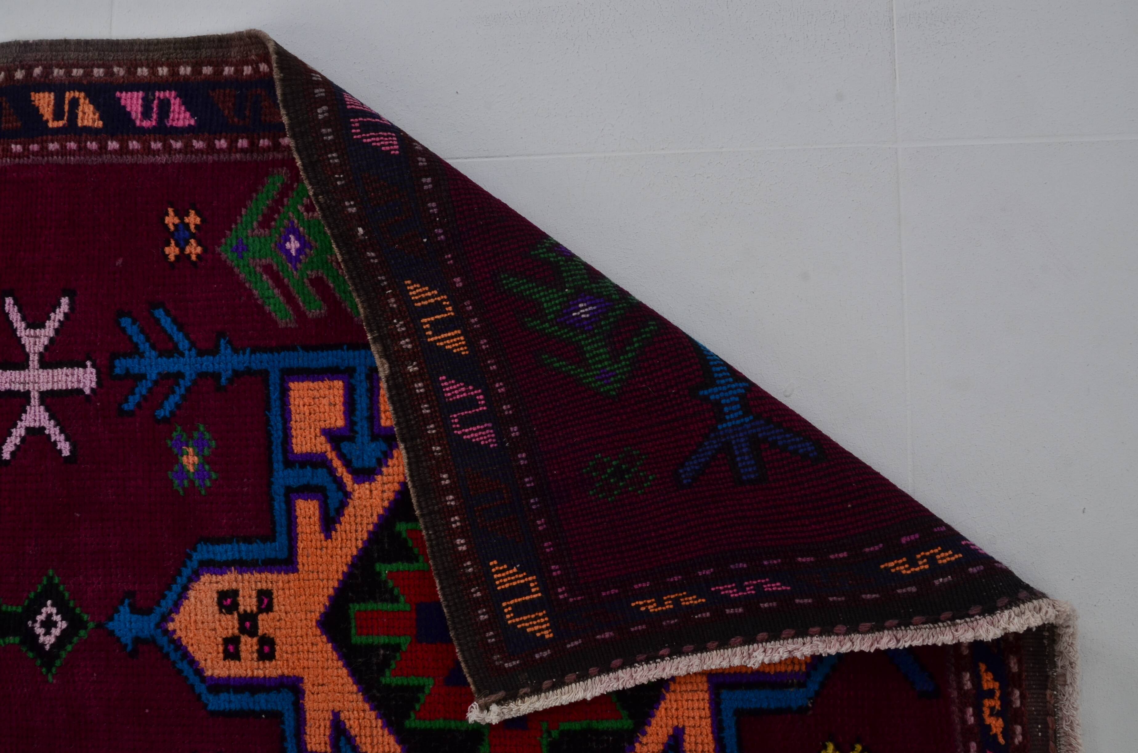 Turkish Multicolour Oushak Runner Sku 2063