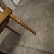 Fauteuil Baumann modèle éventail 1970 bois courbé