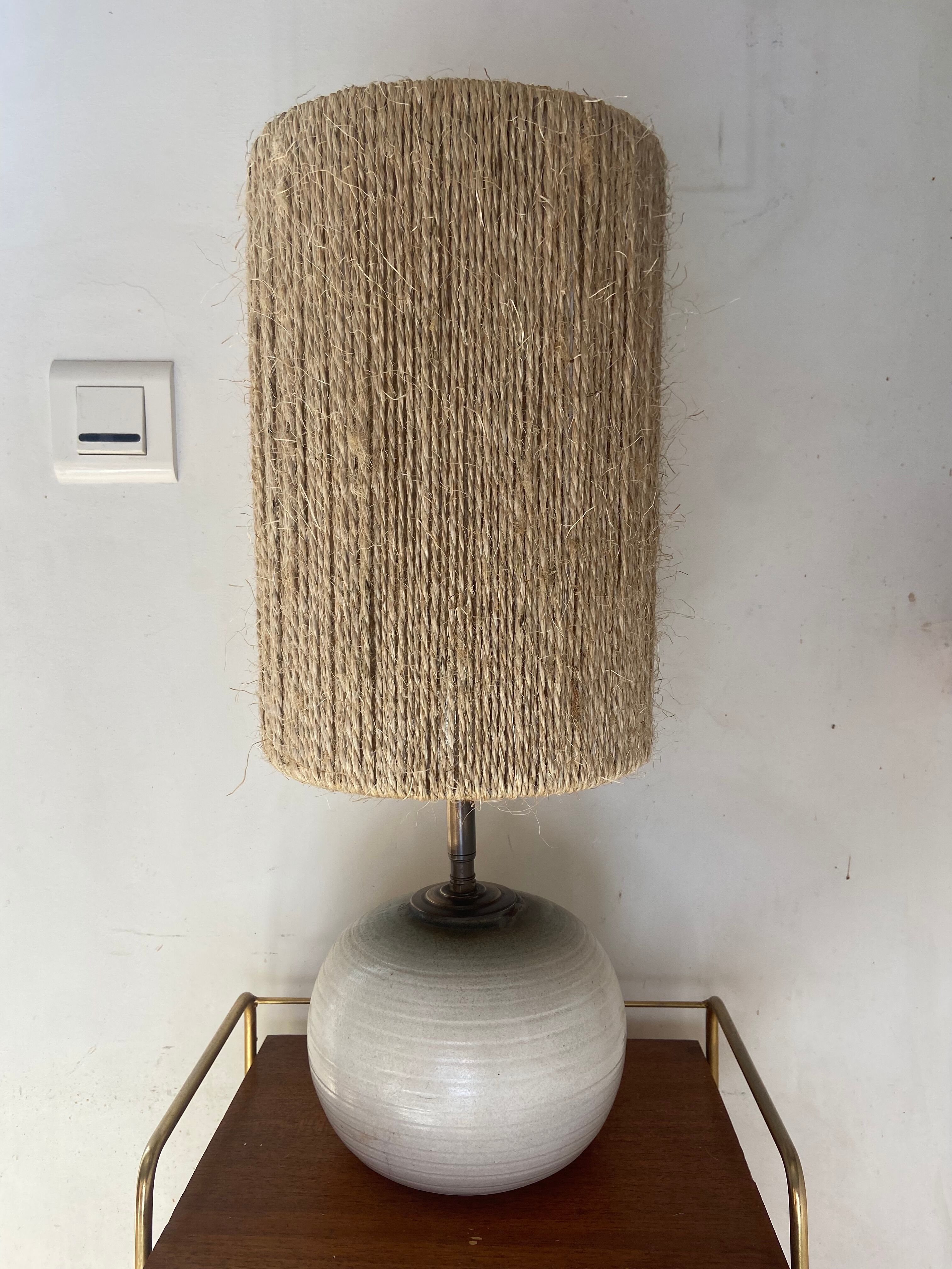 Vintage ceramic lamp