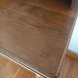 Bureau à gradins art déco chêne clair