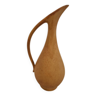 Old stoneware ewer vase