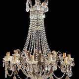 Italian balloon lustre, last quarter of the 19th century.