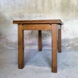 Farmhouse style dining table.