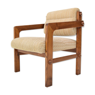 Fauteuil du milieu du siècle Tchécoslovaquie années 1960.