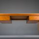Bureau en teck moderne du milieu du siècle, années 1970