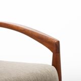 Model 121 Paper knife easy chair by Kai Kristiansen for Magnus Olesen, Denm