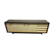 Sideboard in wood and black laque, circa 1960s