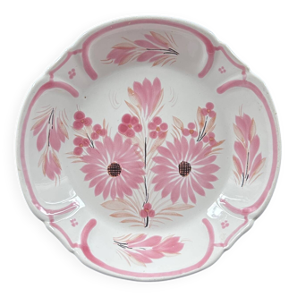 Hollow dish signed HB Quimper