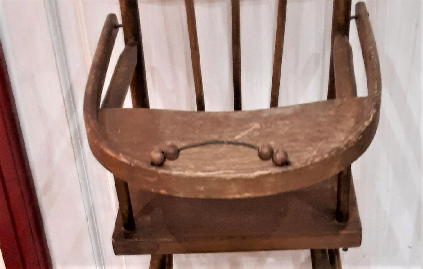 Doll's high chair