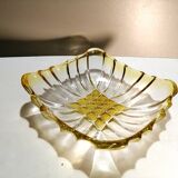 Art deco glass square salad