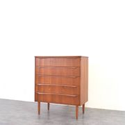 Mid-Century Danish Teak Chest of Drawers, 1960s.