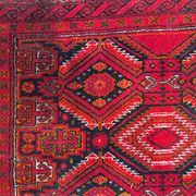 Belutch persian carpet 100x216 cm